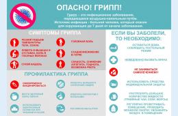 03.10.2022 Жителям напоминают об опасности гриппа и ОРВИ | Администрация муниципального округа город Партизанск Приморского края Официальный сайт
