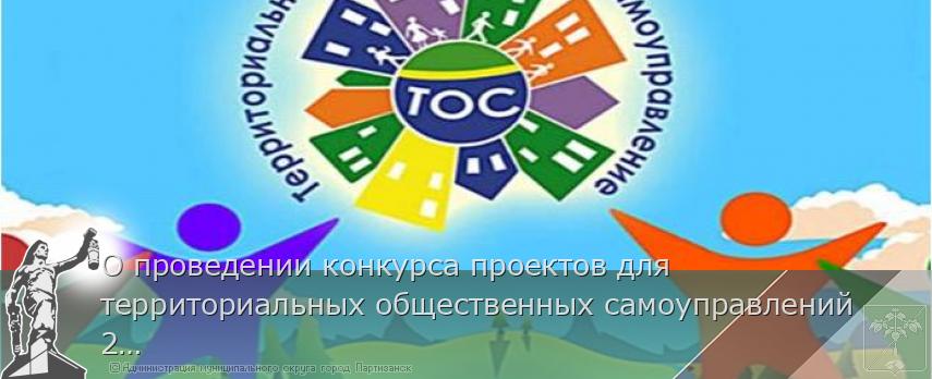 О проведении конкурса проектов для территориальных общественных самоуправлений 2026 г. | Администрация муниципального округа город Партизанск Приморского края Официальный сайт