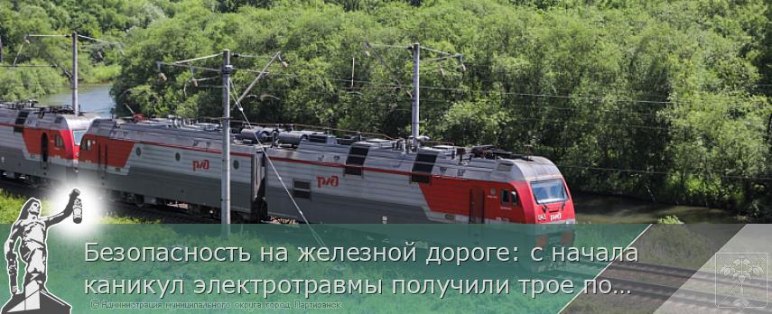 Безопасность на железной дороге: с начала каникул электротравмы получили трое подростков, сообщает www.primorsky.ru  | Администрация муниципального округа город Партизанск Приморского края Официальный сайт
